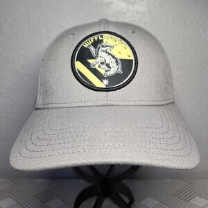 Harry Potter Hufflepuff Logo Flex Gray Hat. Hot Topic